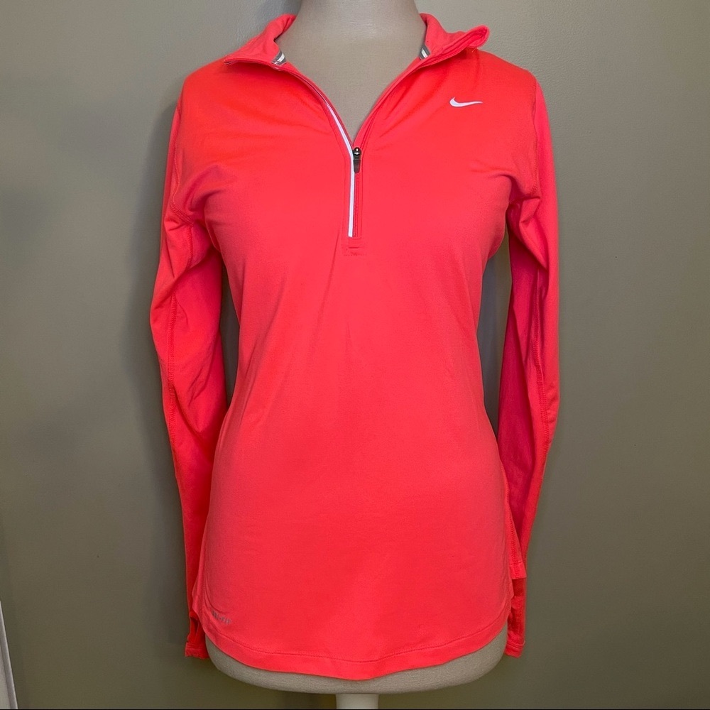 nike dri-fit quarterzip pullover NWOT - Picture 2 of 9